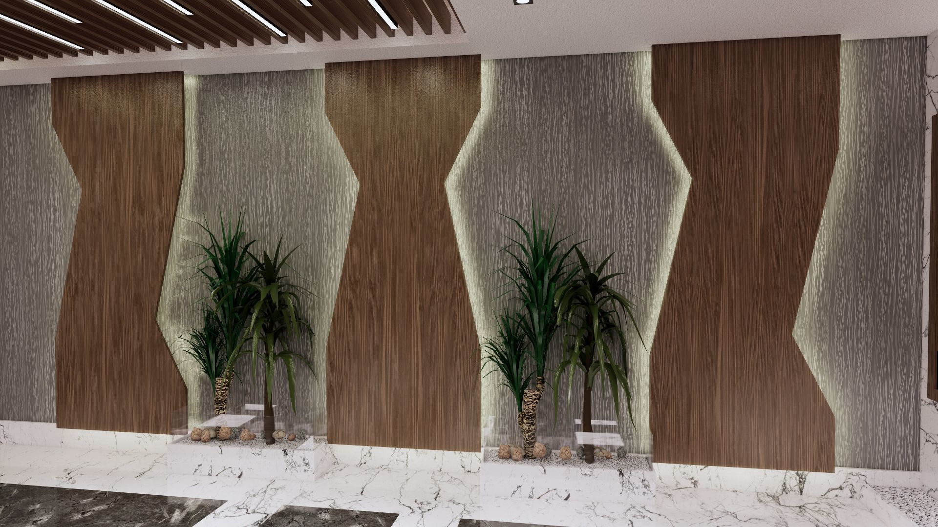 ENTRANCE 02 Low-poly 3D model_1