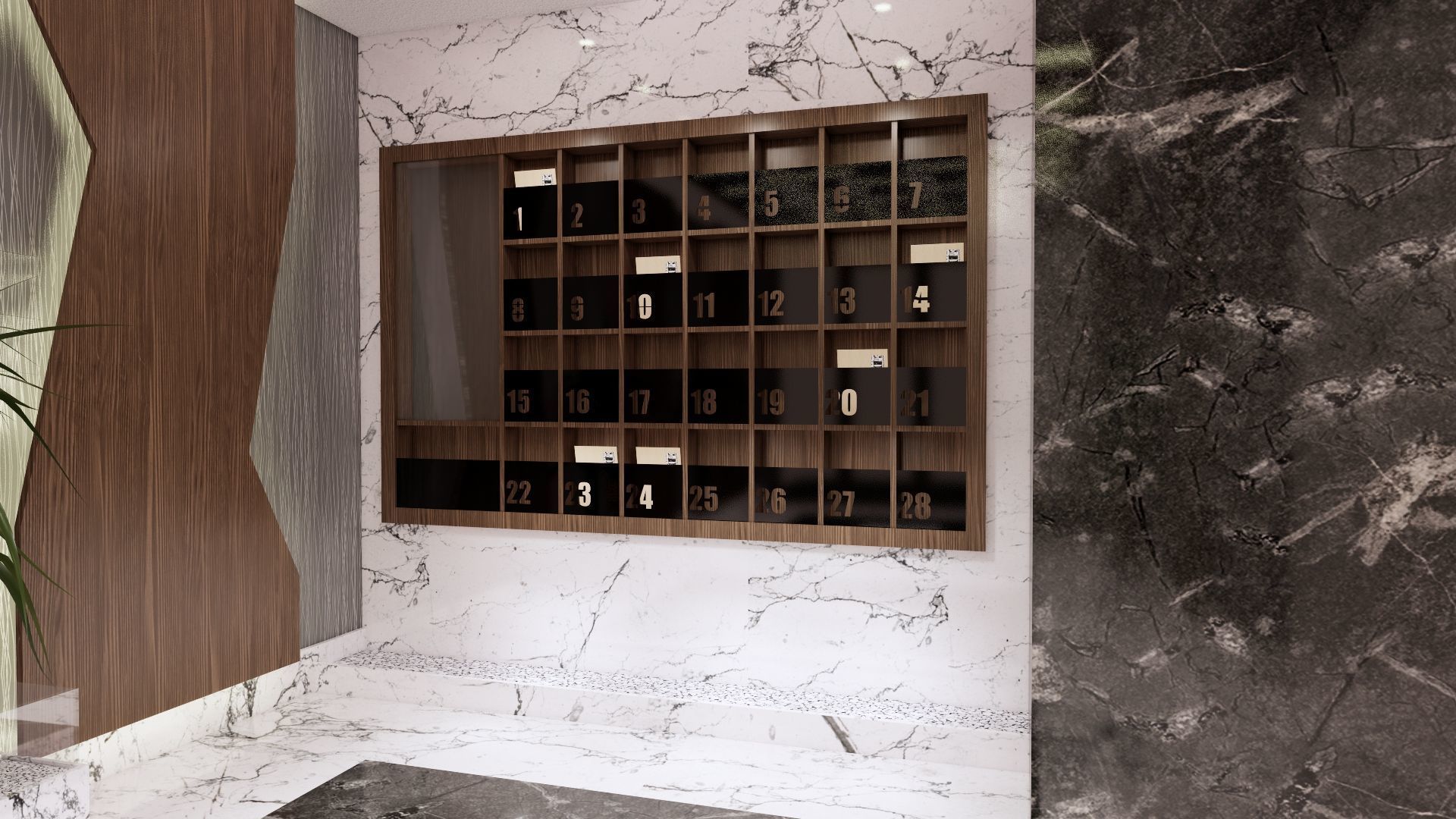 ENTRANCE 02 Low-poly 3D model_5