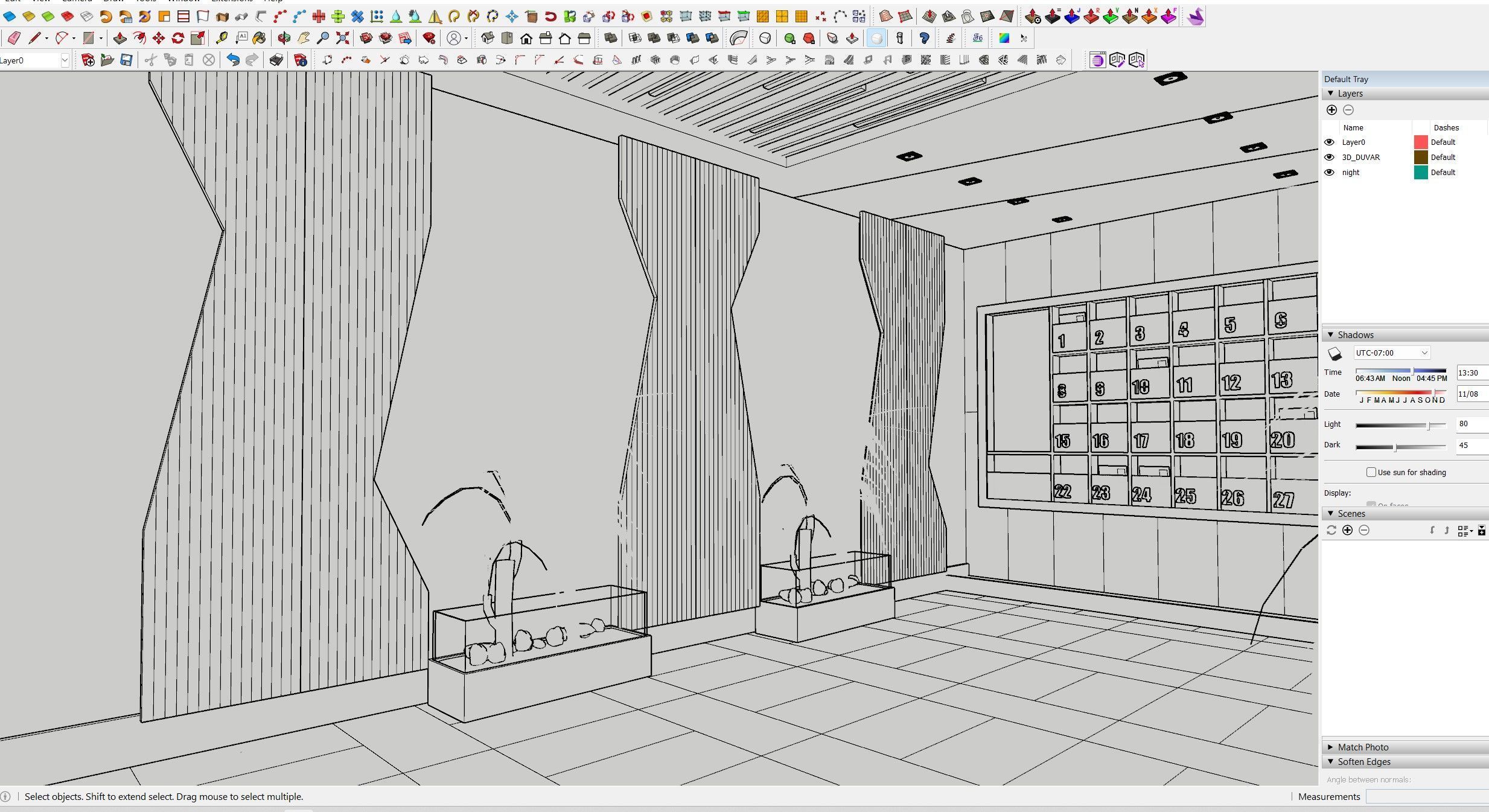 ENTRANCE 02 Low-poly 3D model_4