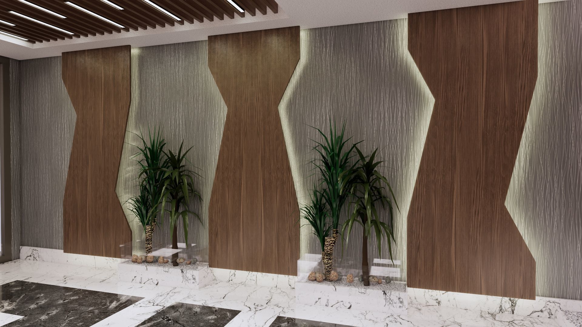 ENTRANCE 02 Low-poly 3D model_21