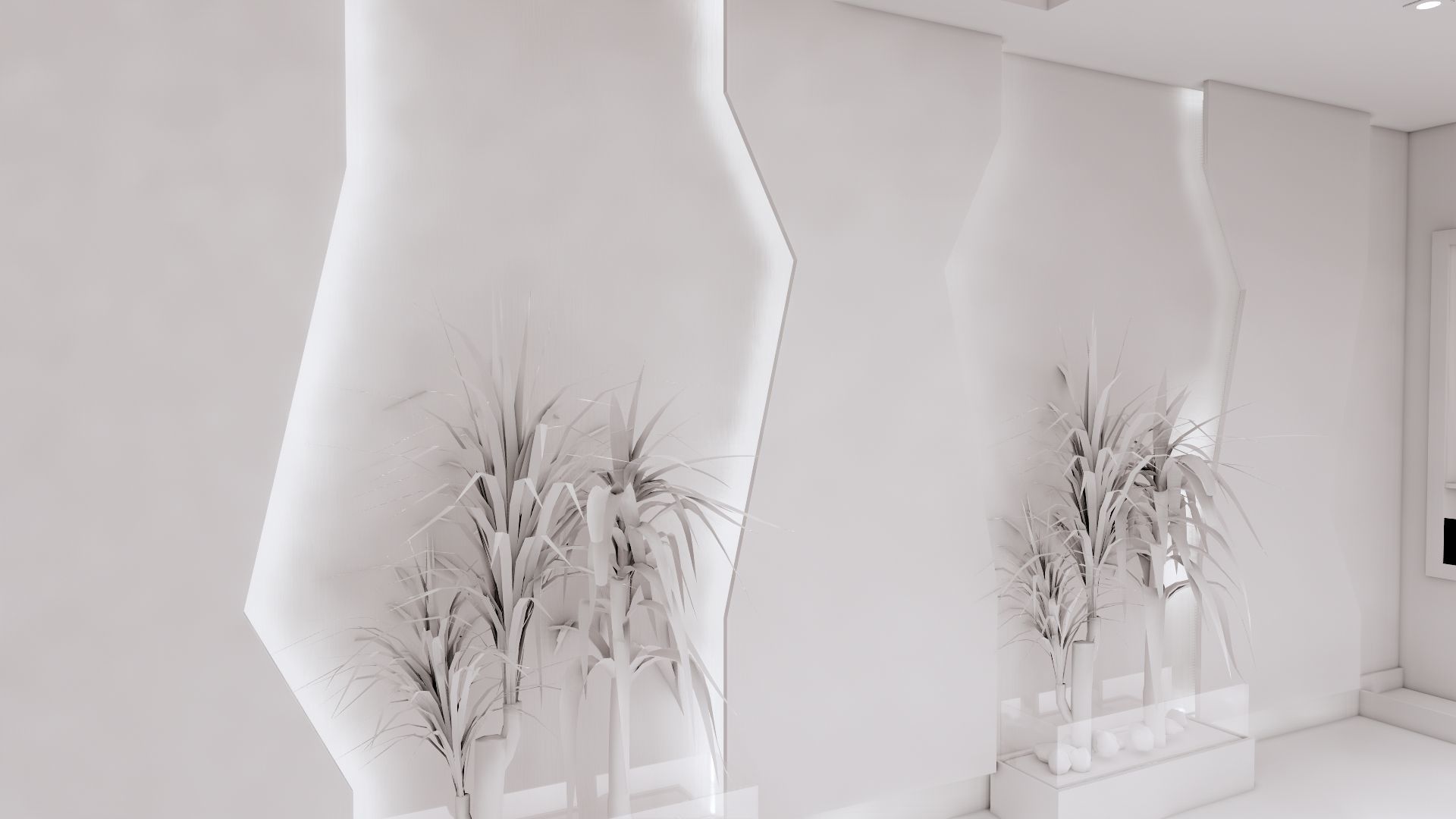 ENTRANCE 02 Low-poly 3D model_34