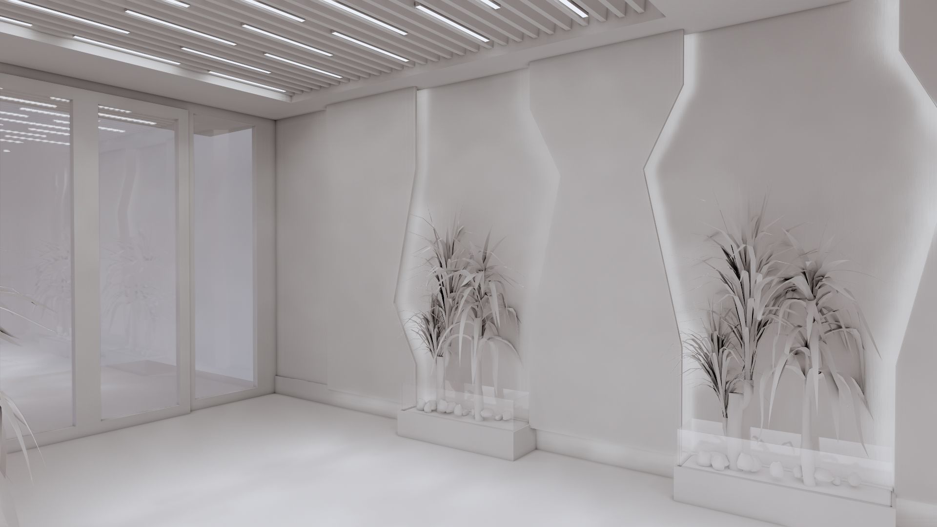 ENTRANCE 02 Low-poly 3D model_41