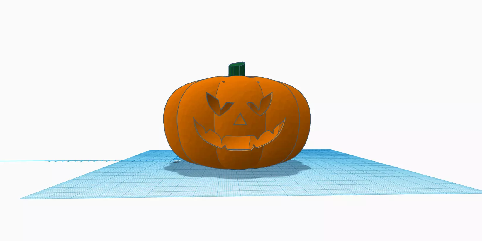 Halloween Pumpkin 3D print model_0