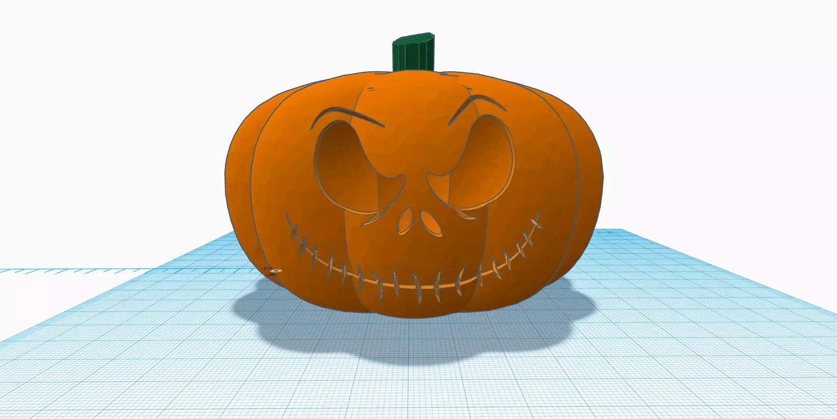 Halloween Pumpkin 3D print model_0