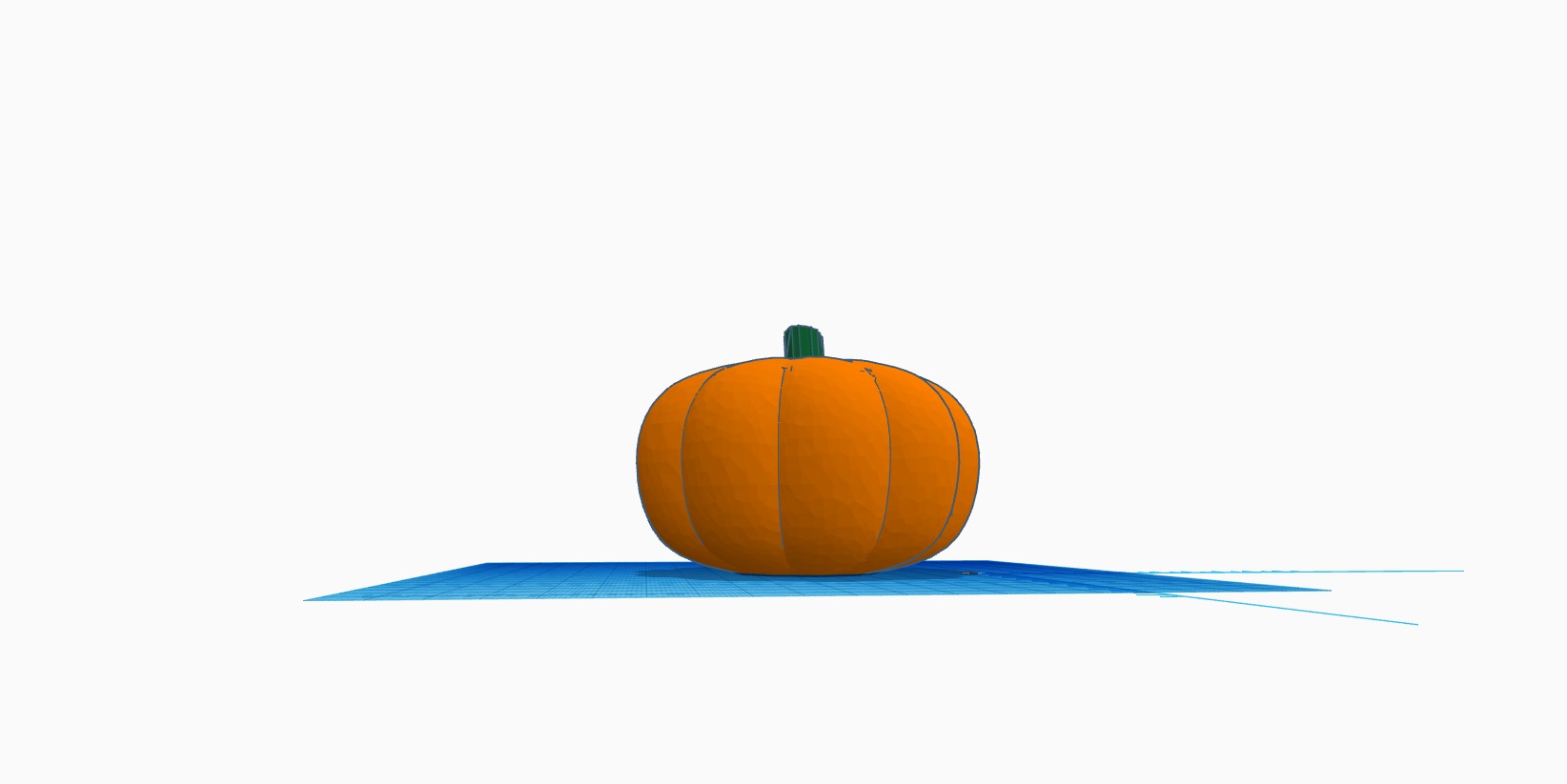 Halloween Pumpkin 3D print model_1