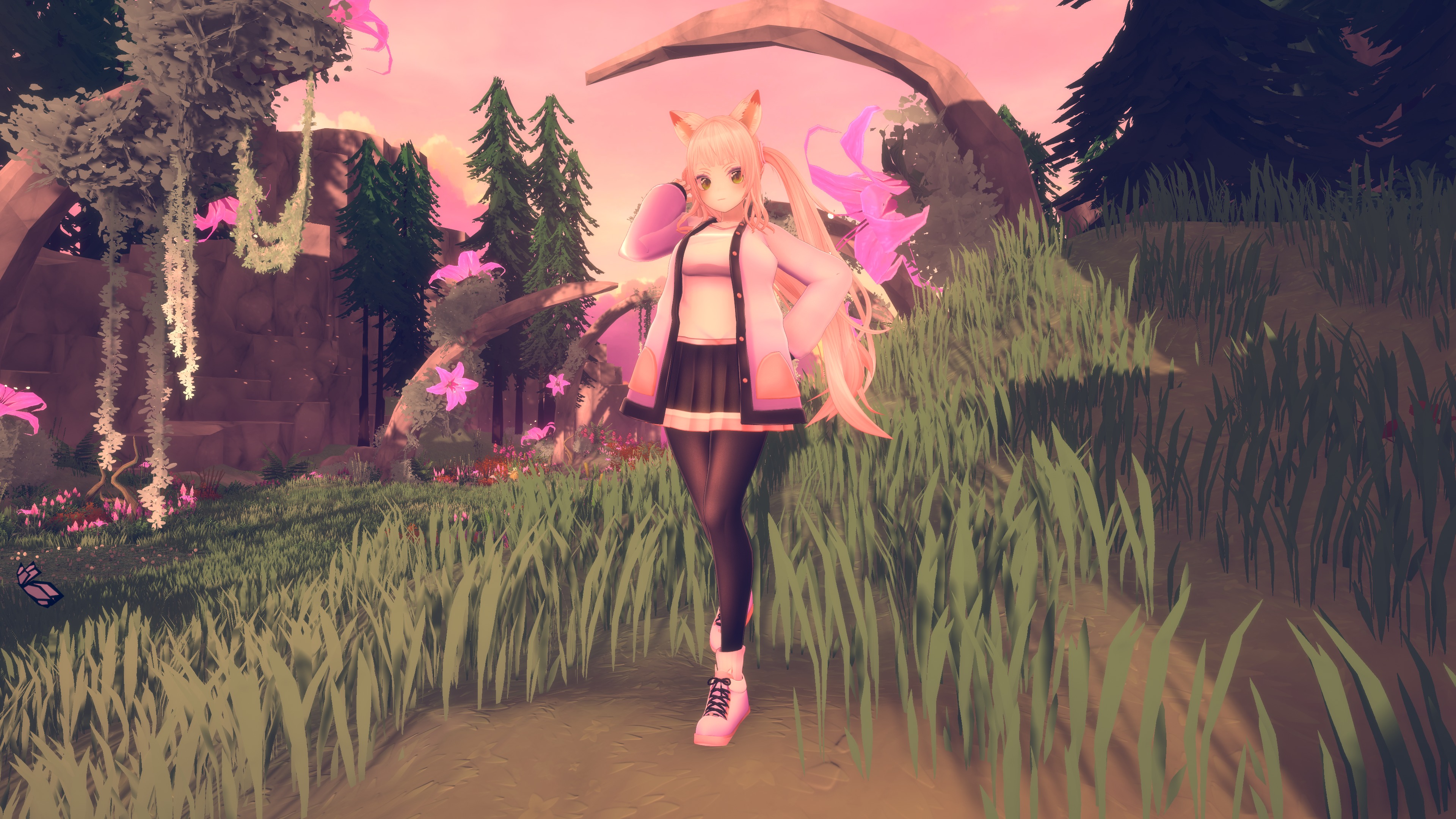 Rona 3D Model - VRChat Avatar 3D model_16