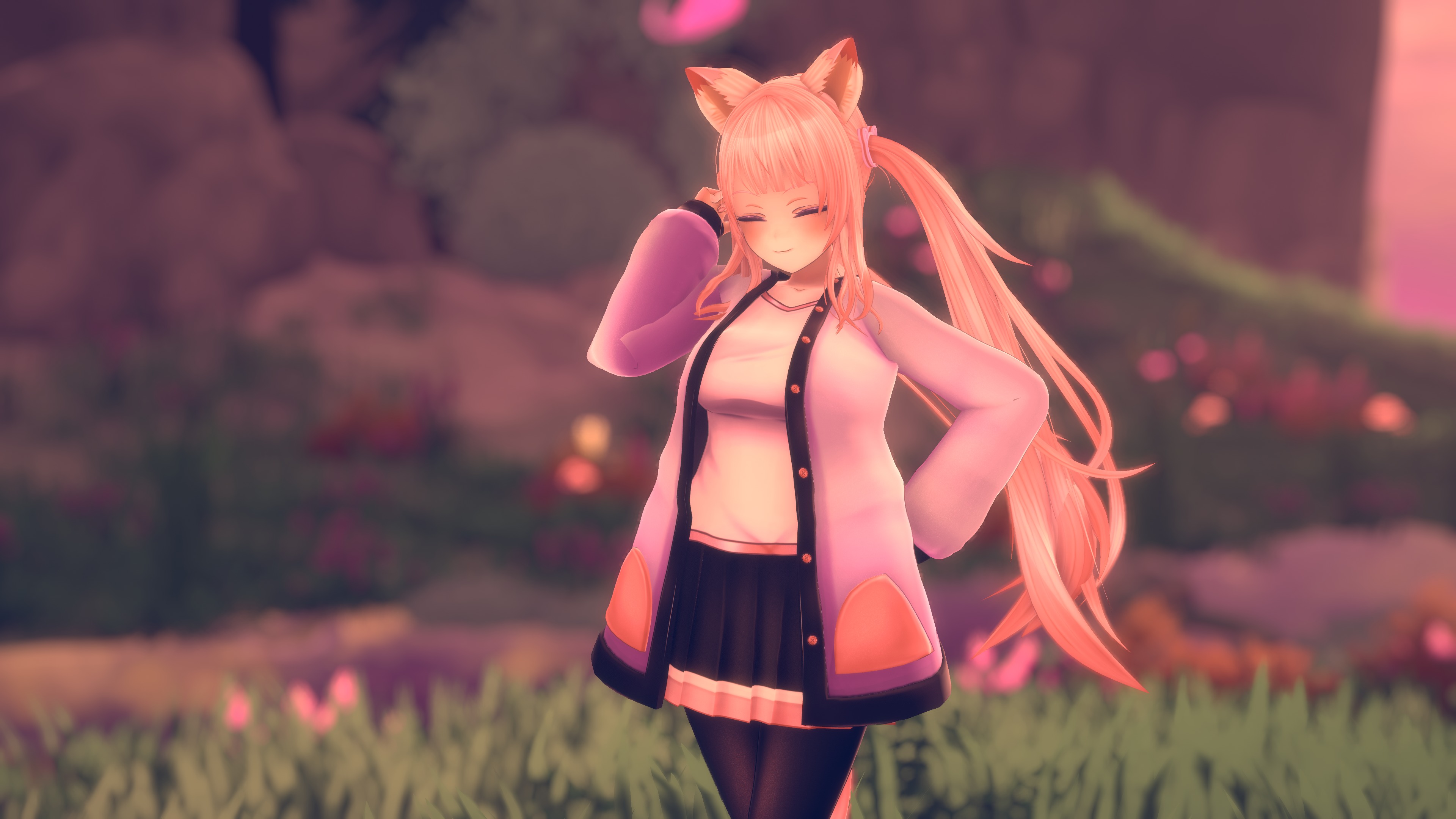 Rona 3D Model - VRChat Avatar 3D model_14