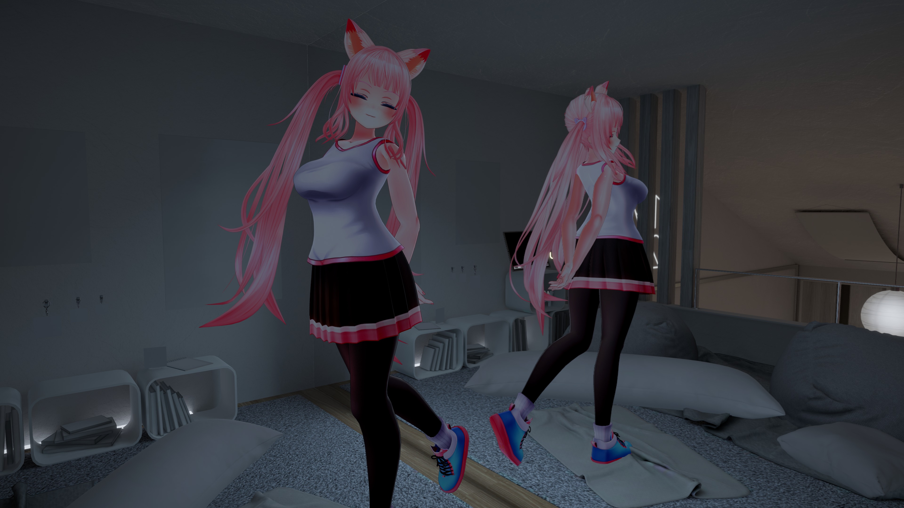 Rona 3D Model - VRChat Avatar 3D model_12