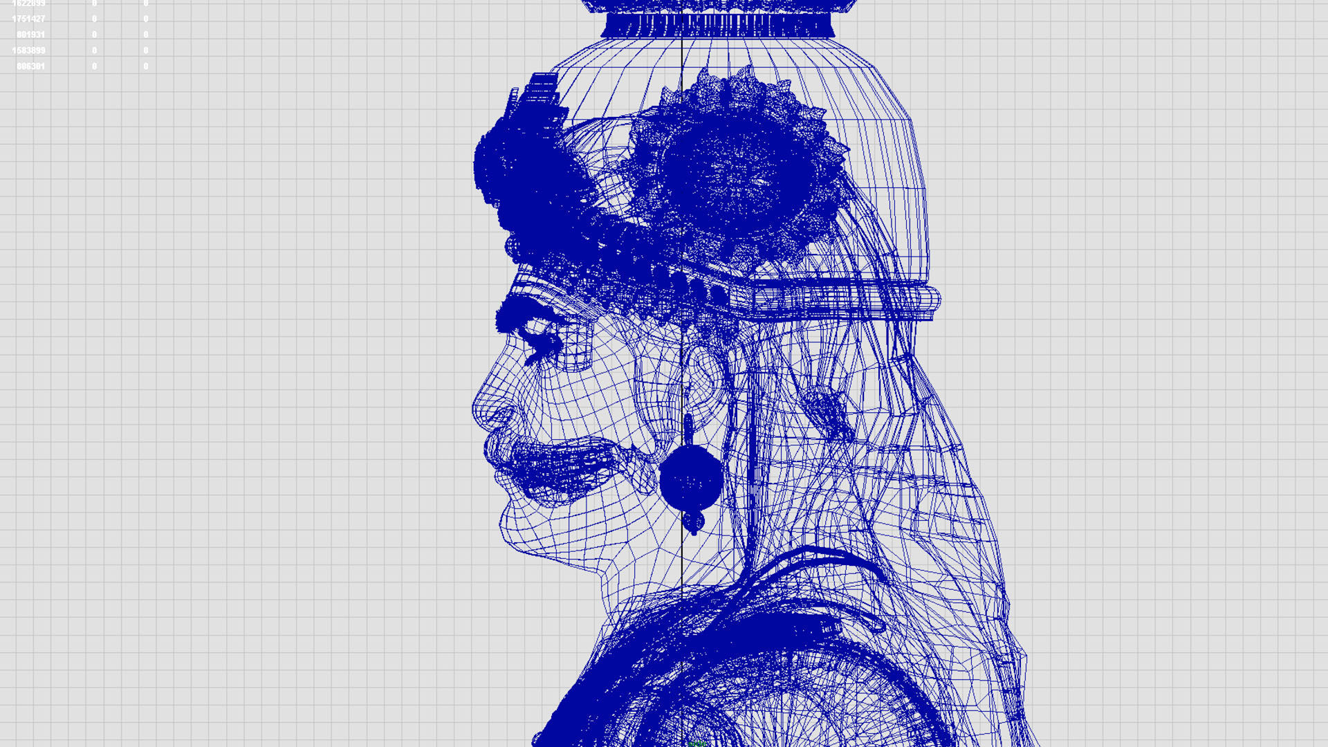 Ravana t pose 3D model_20