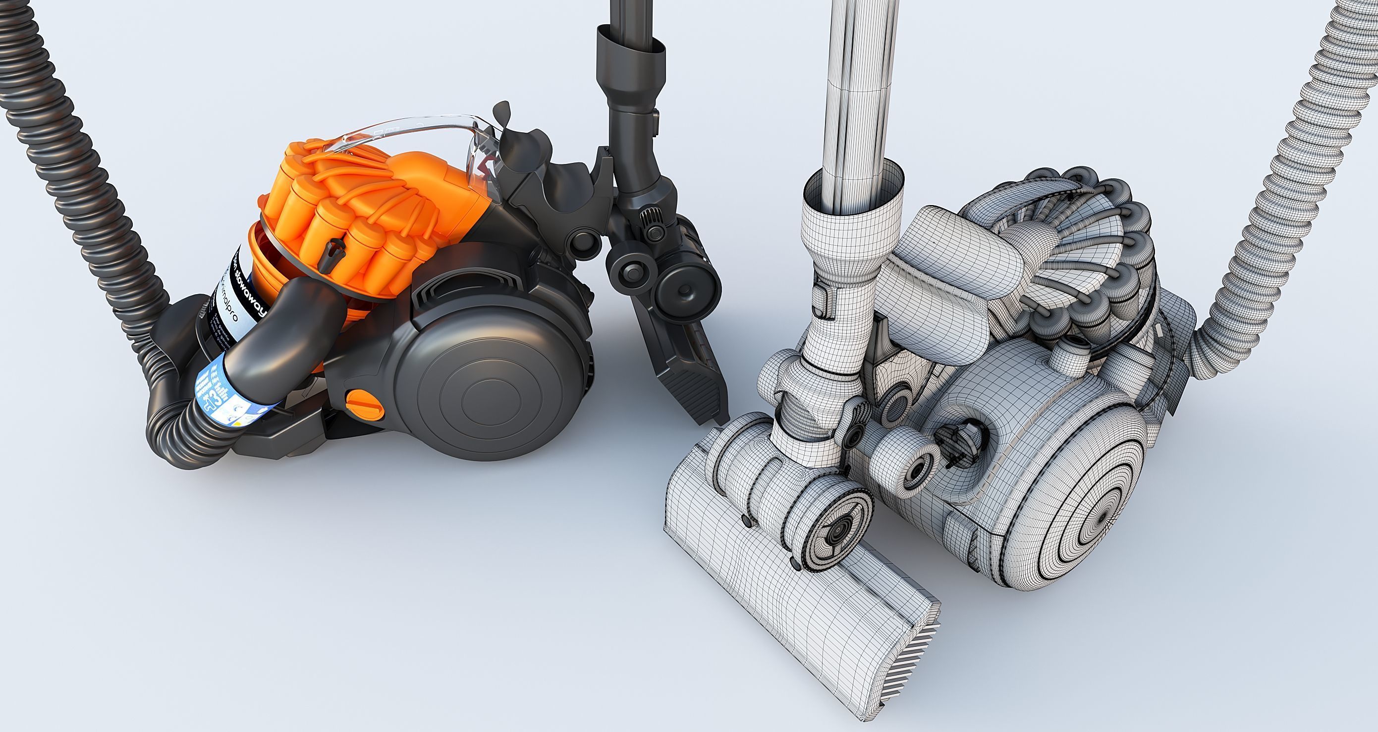 Vacuum Cleaner 3D model_6