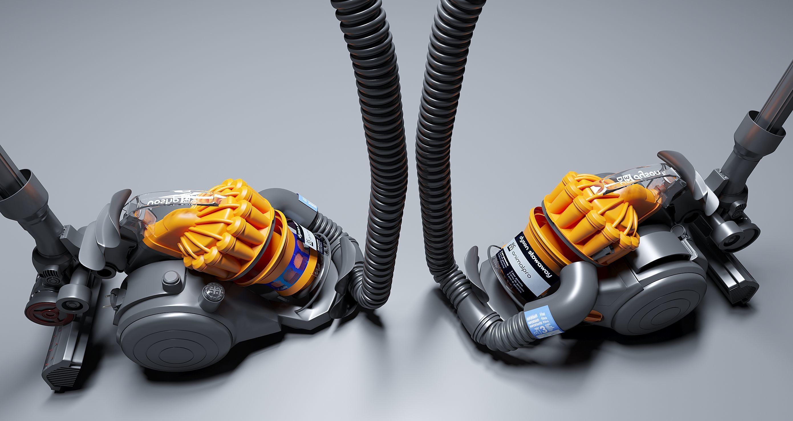 Vacuum Cleaner 3D model_2