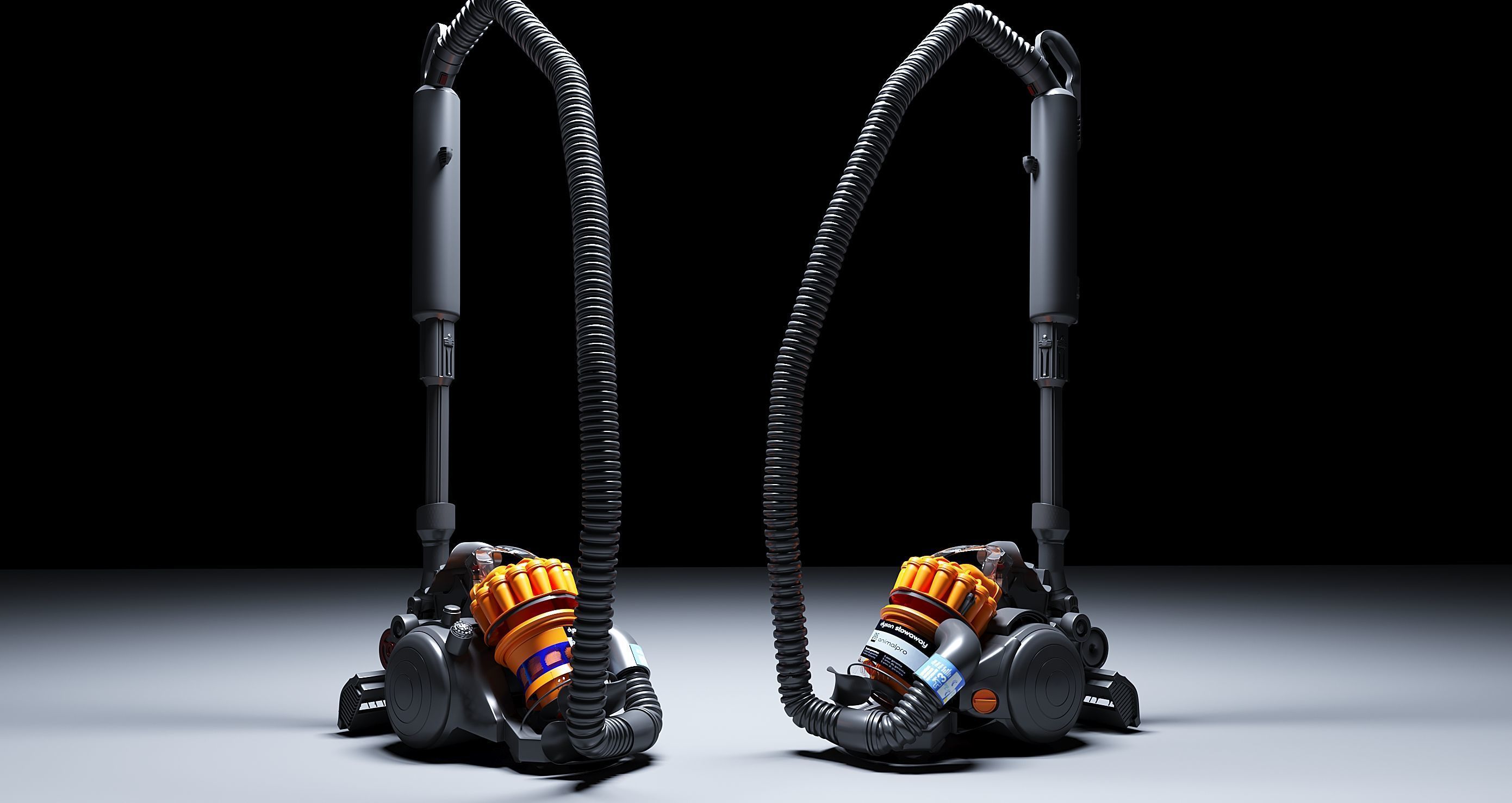 Vacuum Cleaner 3D model_1