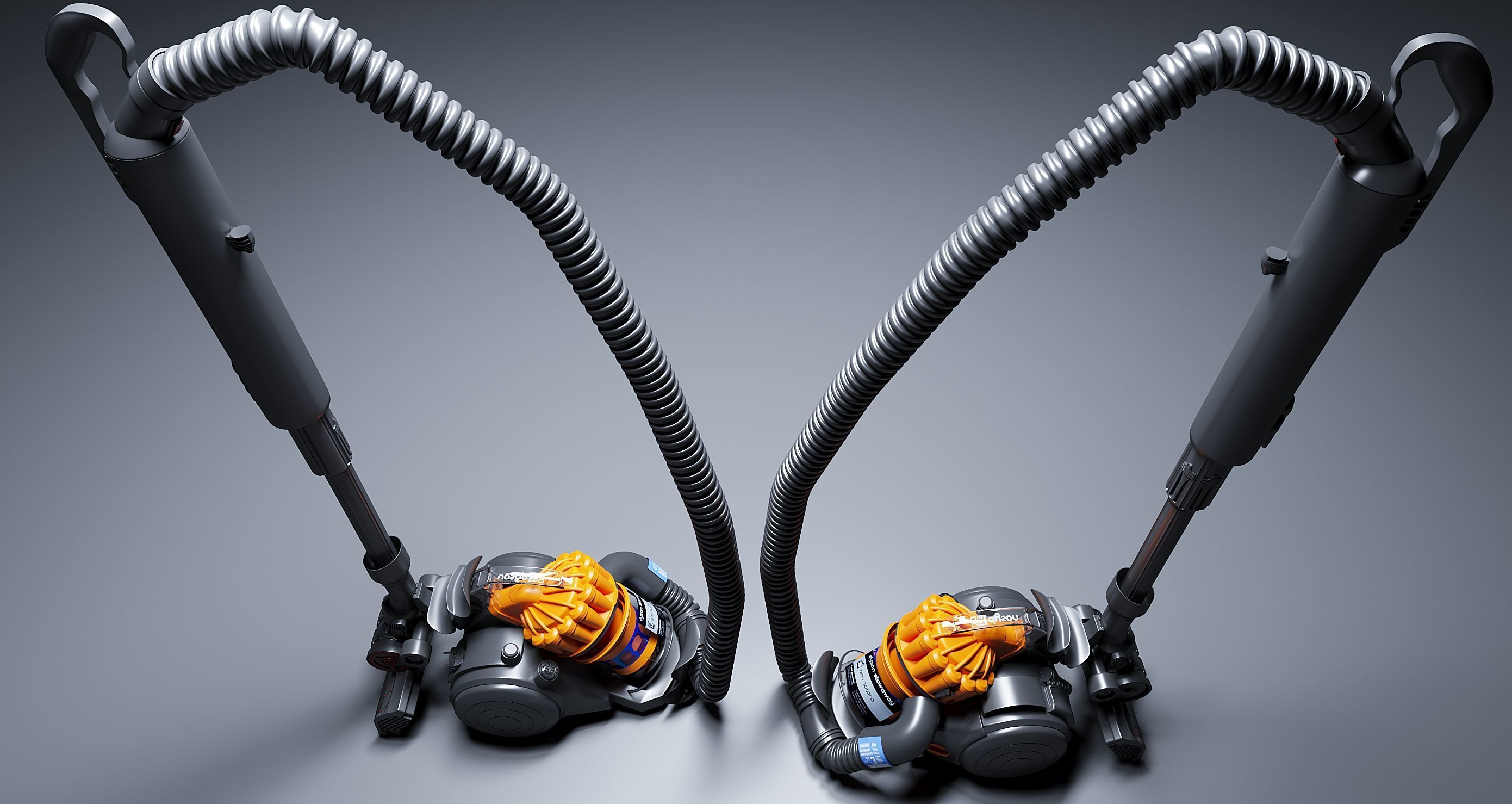 Vacuum Cleaner 3D model_3