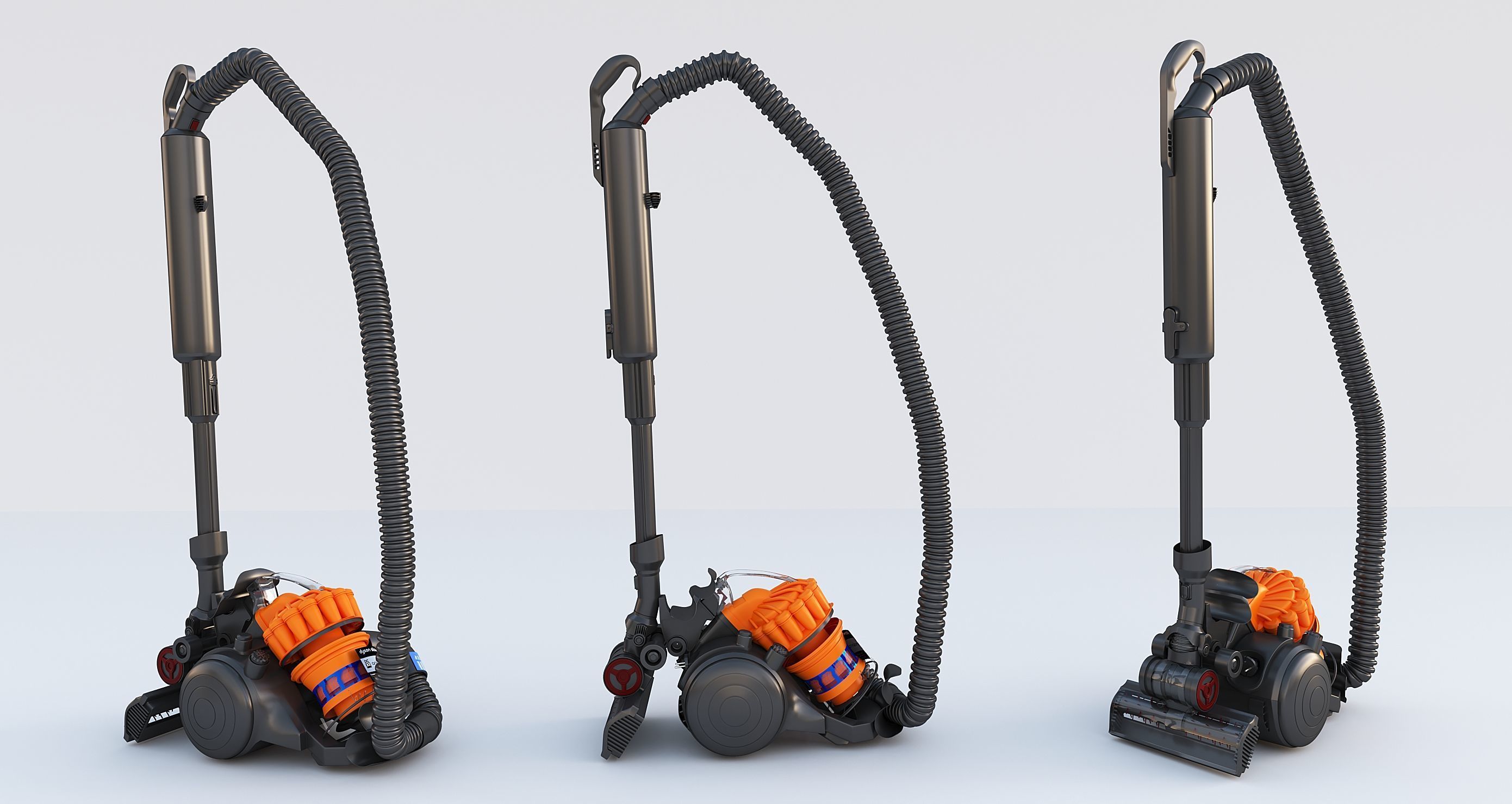 Vacuum Cleaner 3D model_4