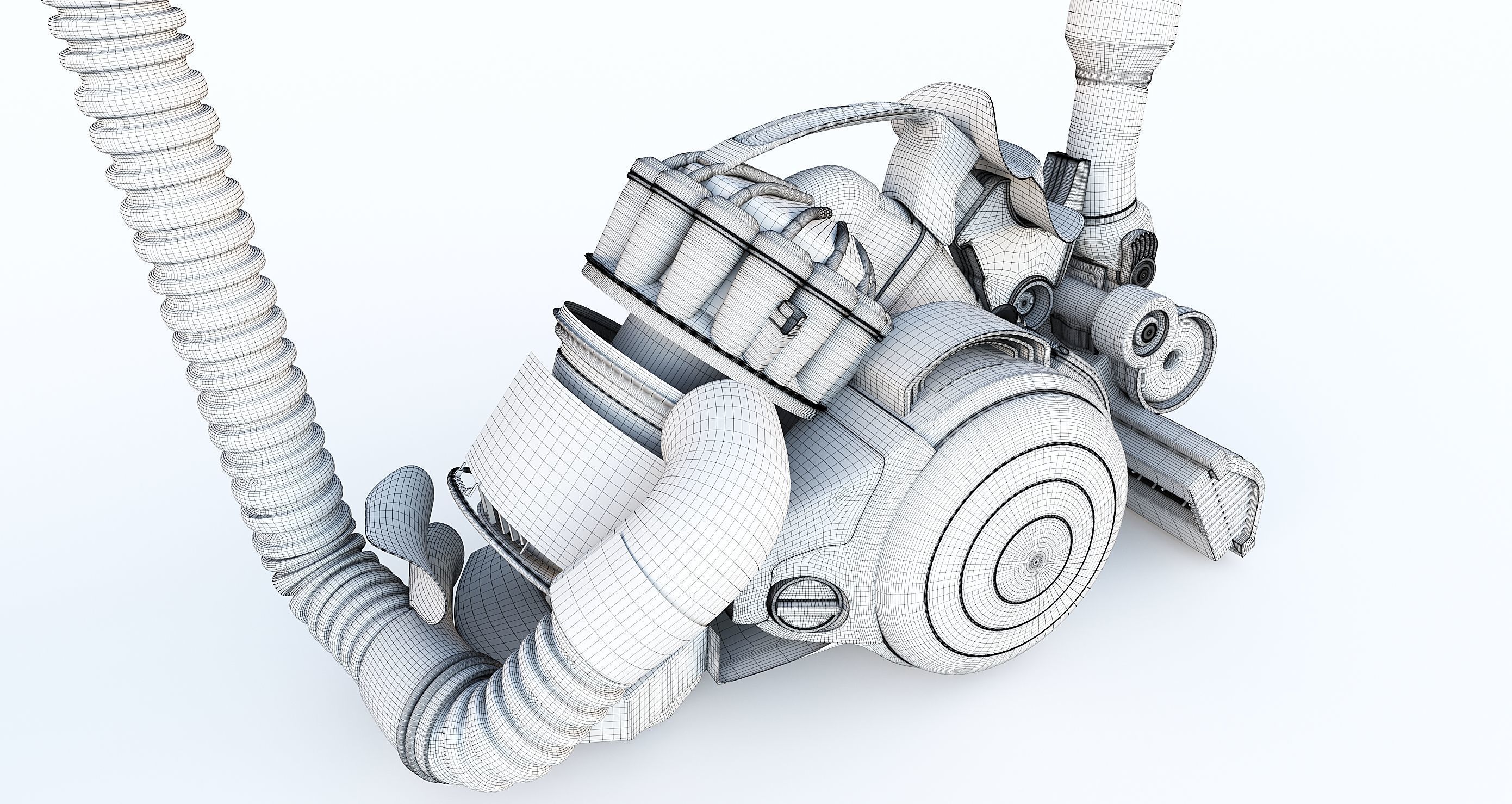 Vacuum Cleaner 3D model_7