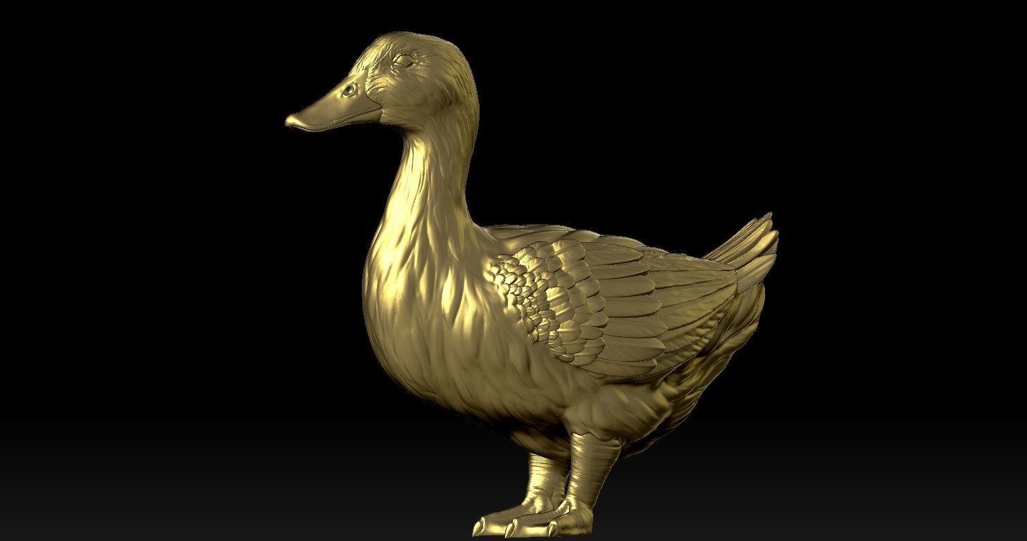DUCK MODEL 3D PRINT 3D print model_8