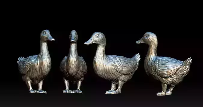 DUCK MODEL 3D PRINT 3D print model