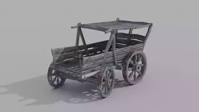 Old Wooden Cart