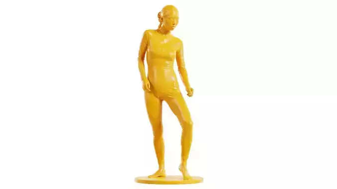 Woman Wearing Snake Catsuit 32