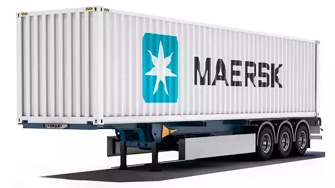 Schmitz Cargobull SCF 24 G 40 LX 2023 3D model