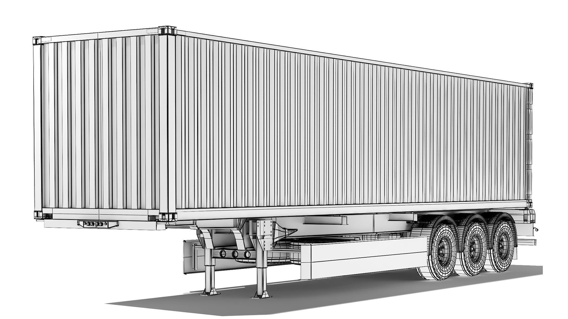 Schmitz Cargobull SCF 24 G 40 LX 2023 3D model_8