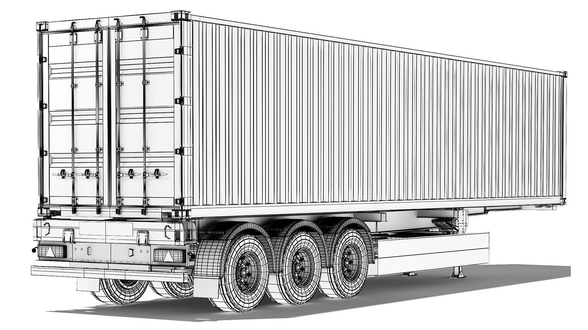 Schmitz Cargobull SCF 24 G 40 LX 2023 3D model_9