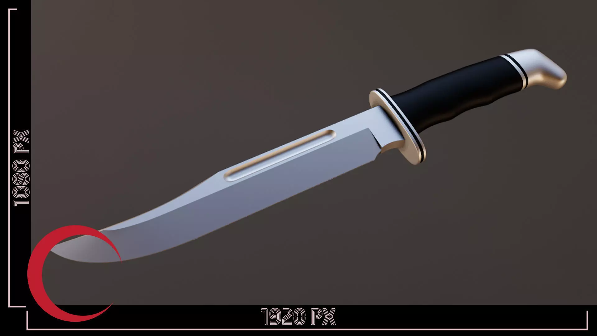 Ghostface Scream Knife prop 3D Print files  3D print model_0