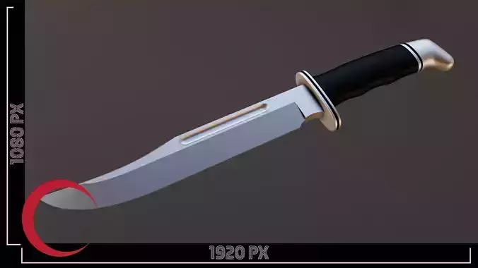 Ghostface Scream Knife prop 3D Print files  3D print model
