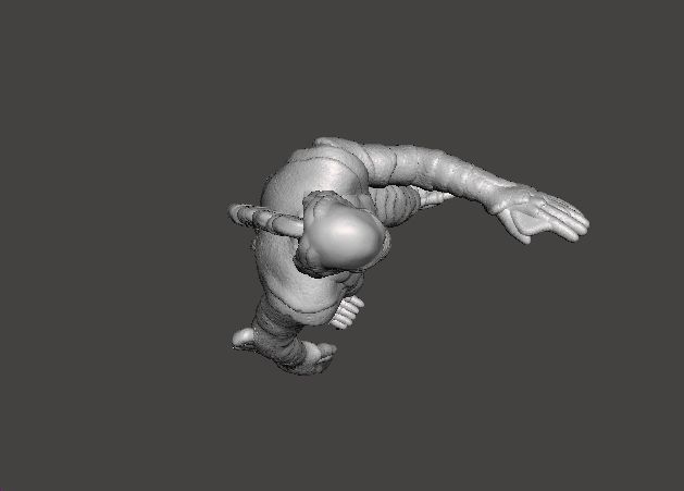 BLACK LAGOON MONSTER MINIATURE MODEL HORROR FANTASY GAMES RPG 3D print model_7