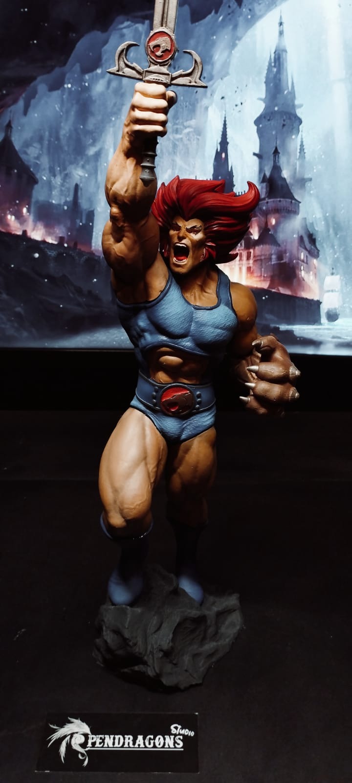 Lion O from Thundercats STL files 3D printing collectibles 3D print model_3