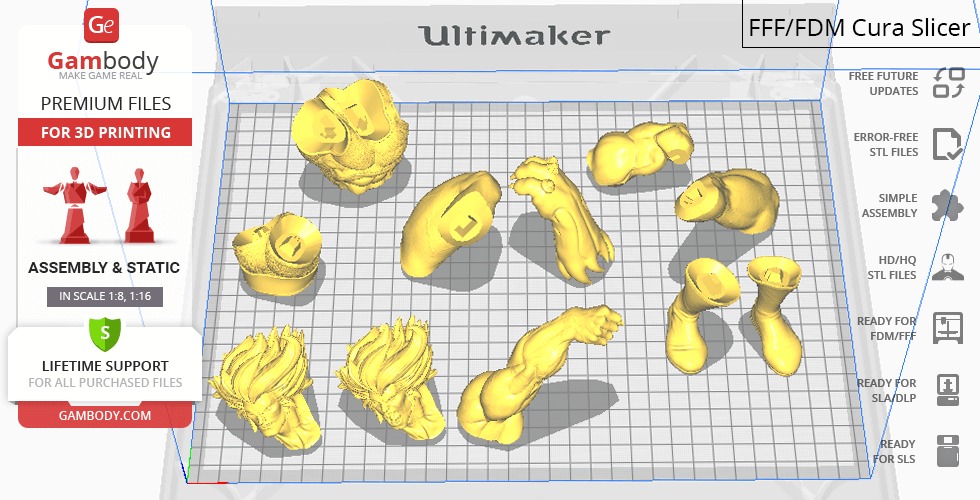 Lion O from Thundercats STL files 3D printing collectibles 3D print model_9