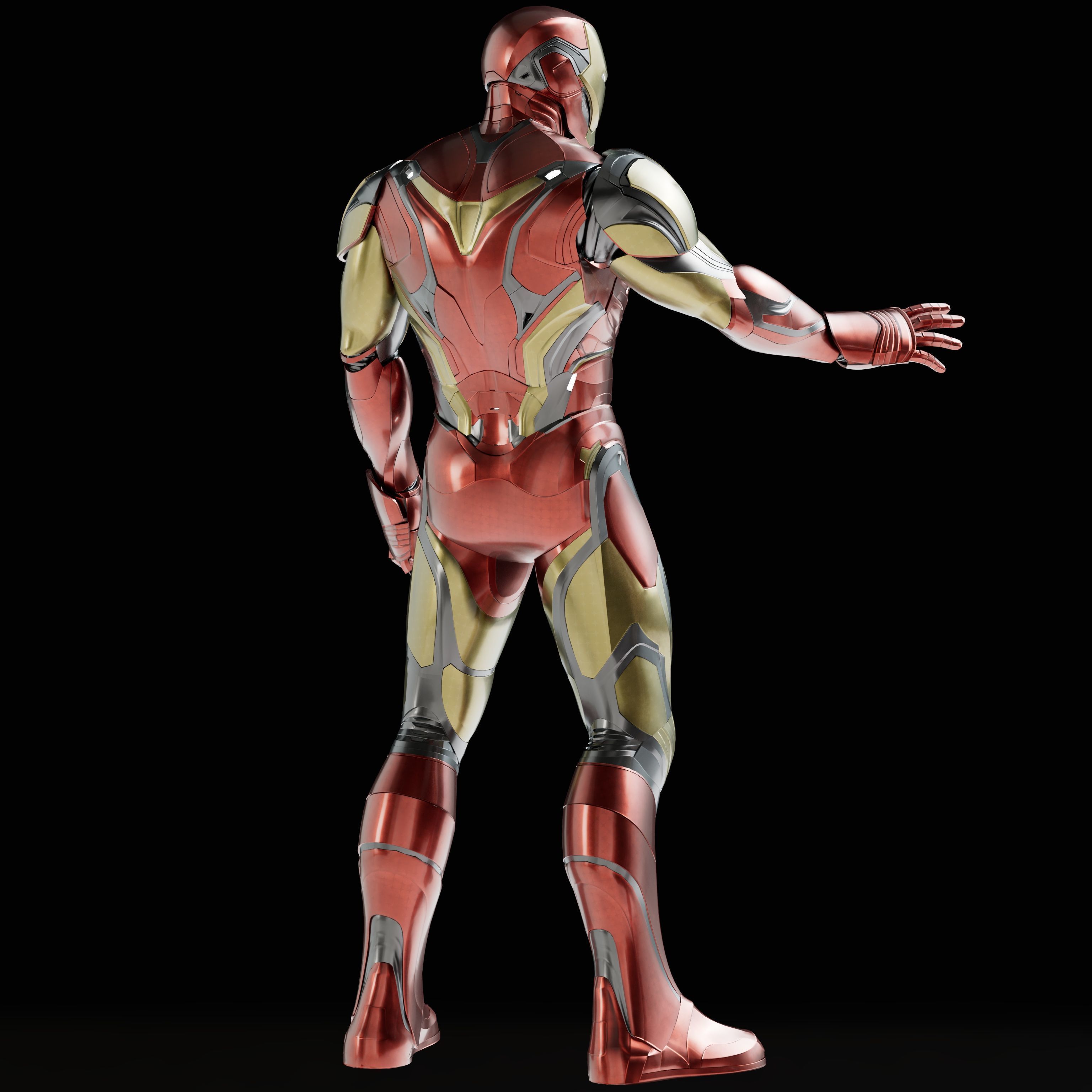 mark85 Low-poly 3D model_5