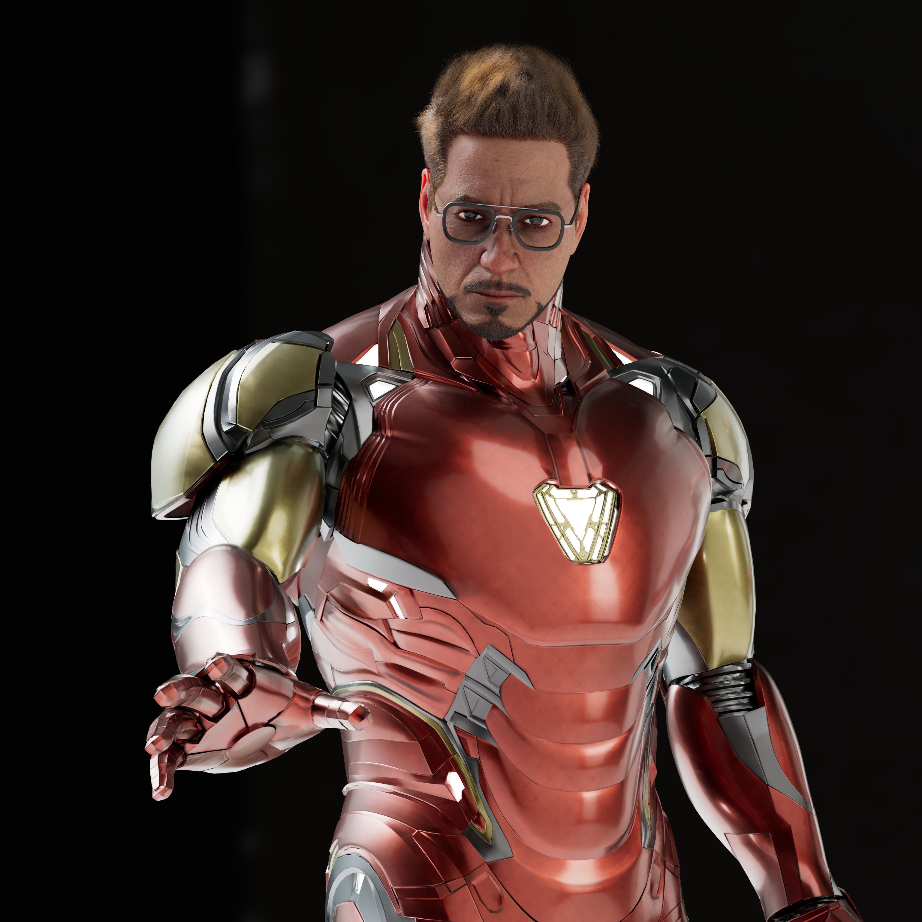 mark85 Low-poly 3D model_2