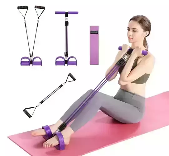 rubber band exercise to lose belly fat