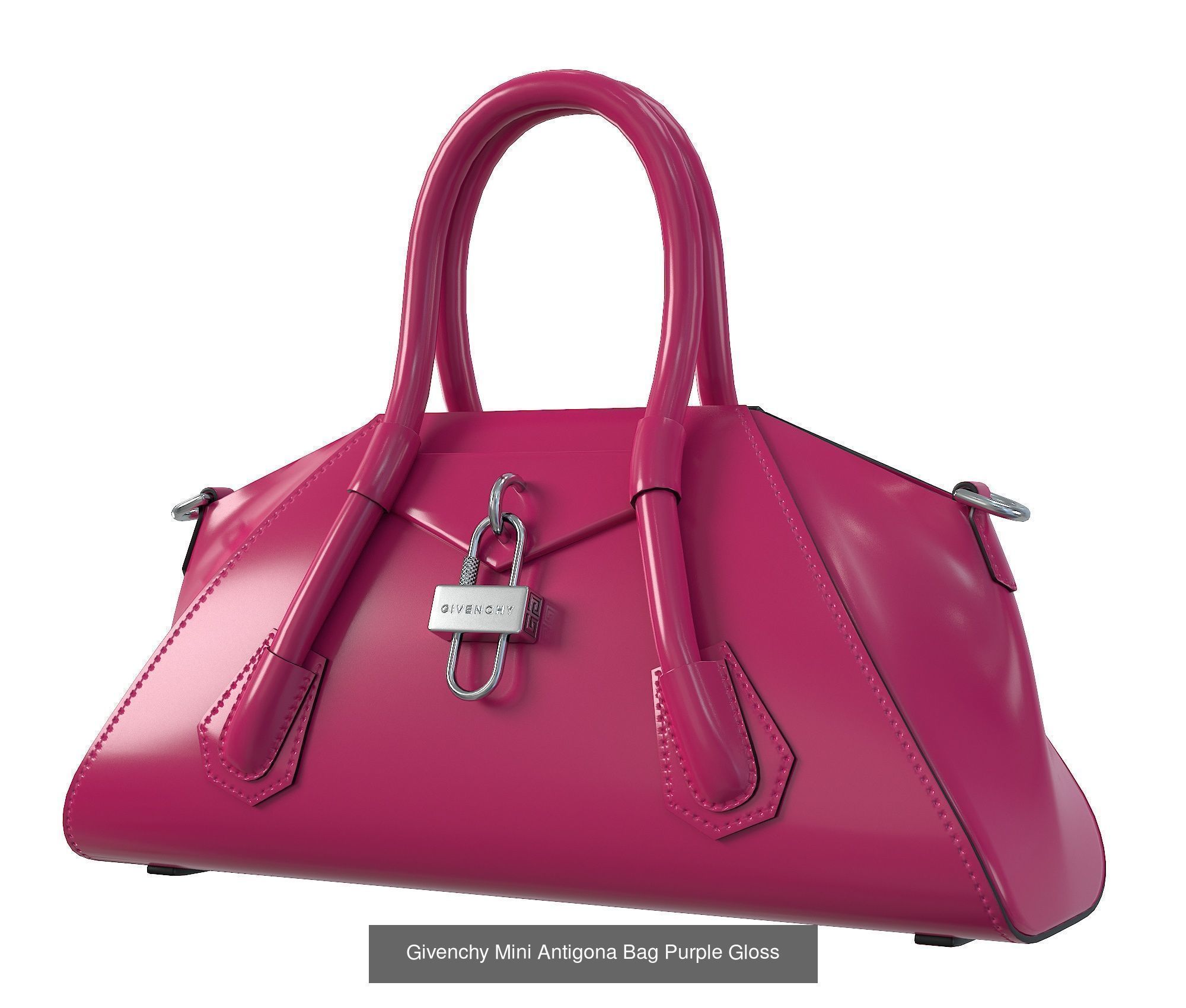 Givenchy Mini Antigona Bag 3D Model Collection_14