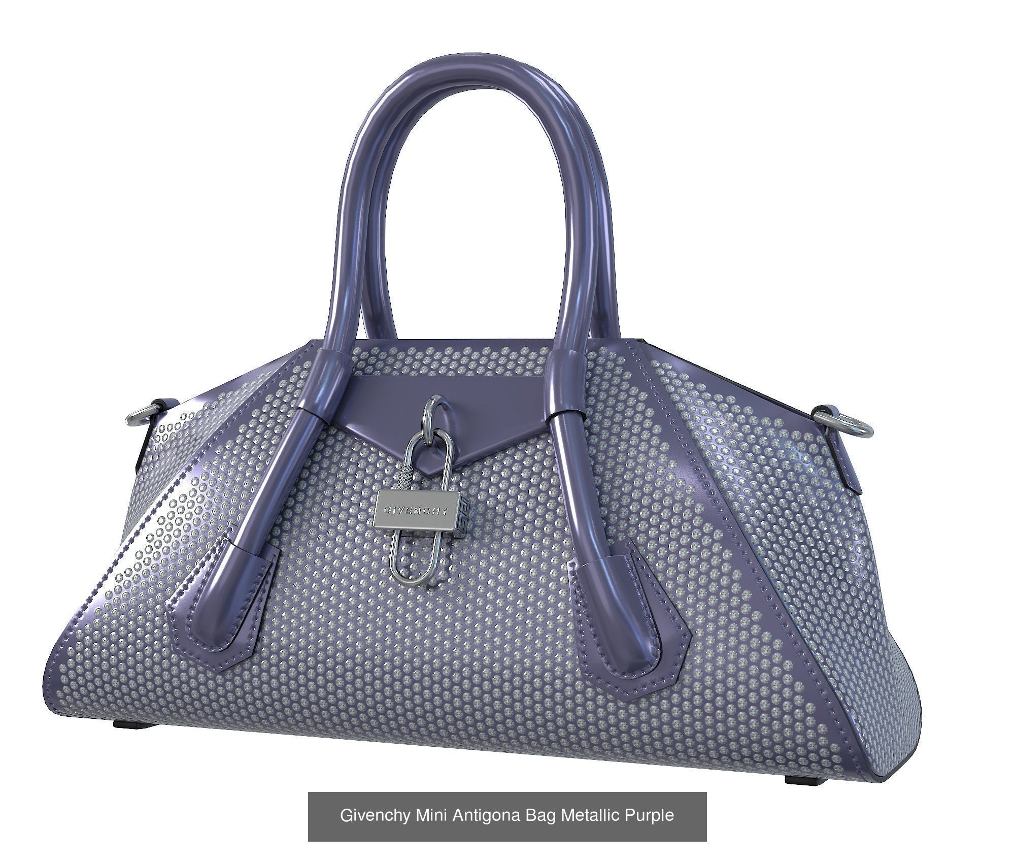 Givenchy Mini Antigona Bag 3D Model Collection_17