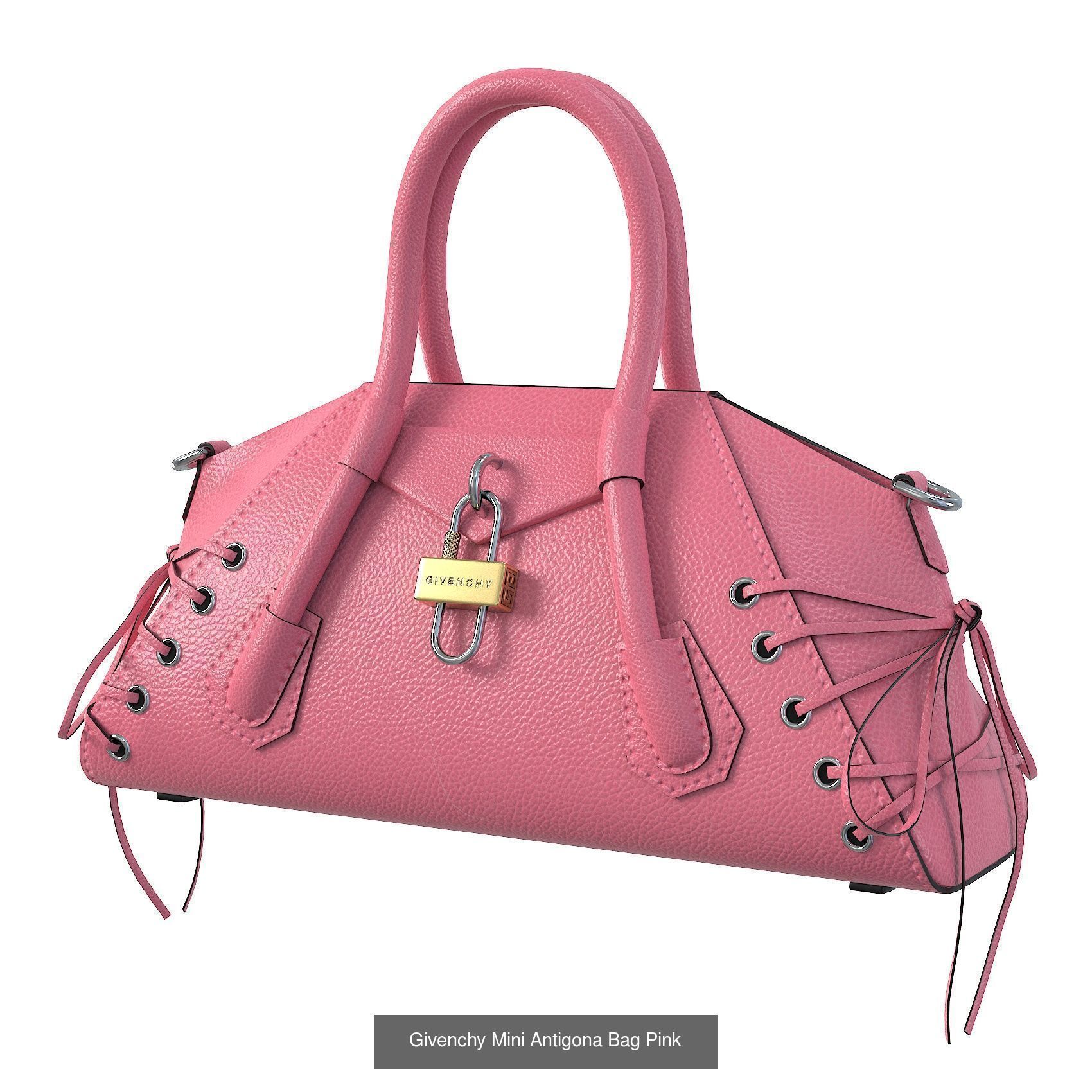 Givenchy Mini Antigona Bag 3D Model Collection_9