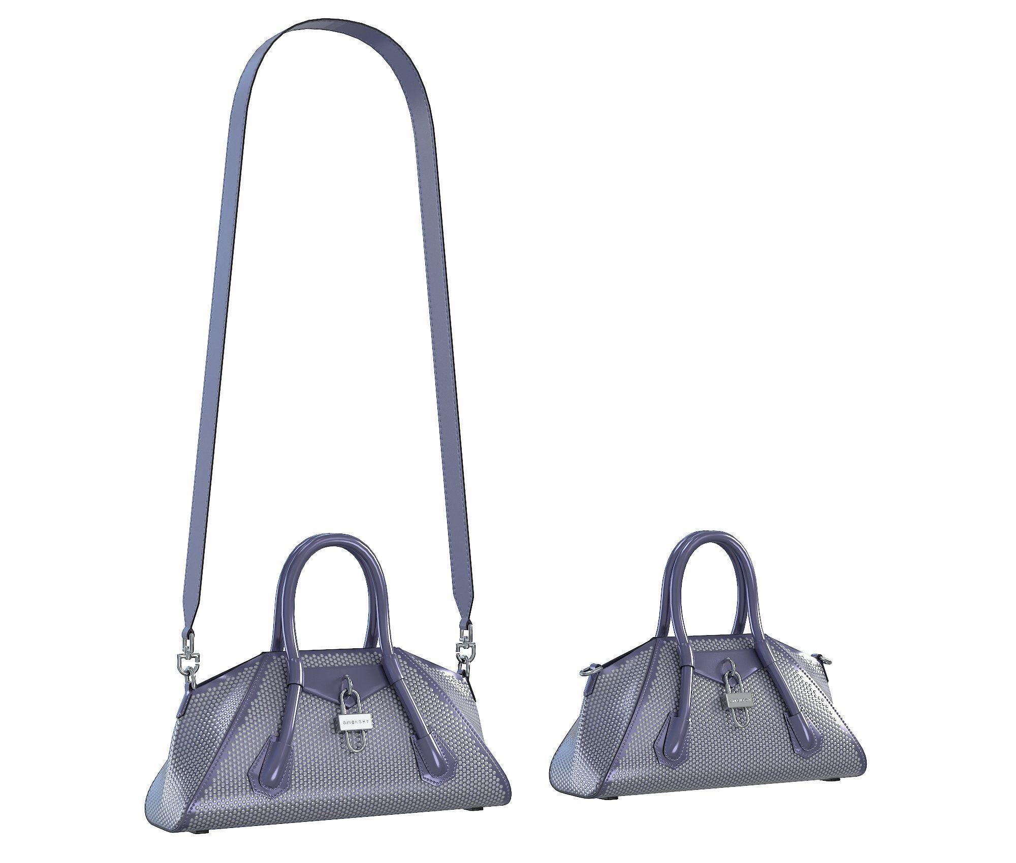 Givenchy Mini Antigona Bag 3D Model Collection_15