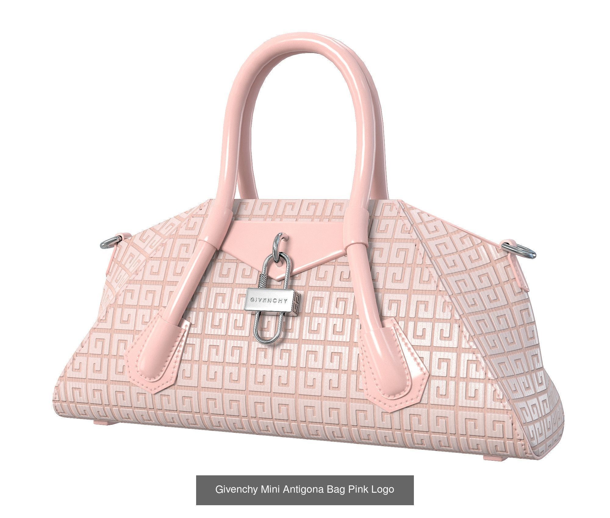 Givenchy Mini Antigona Bag 3D Model Collection_20