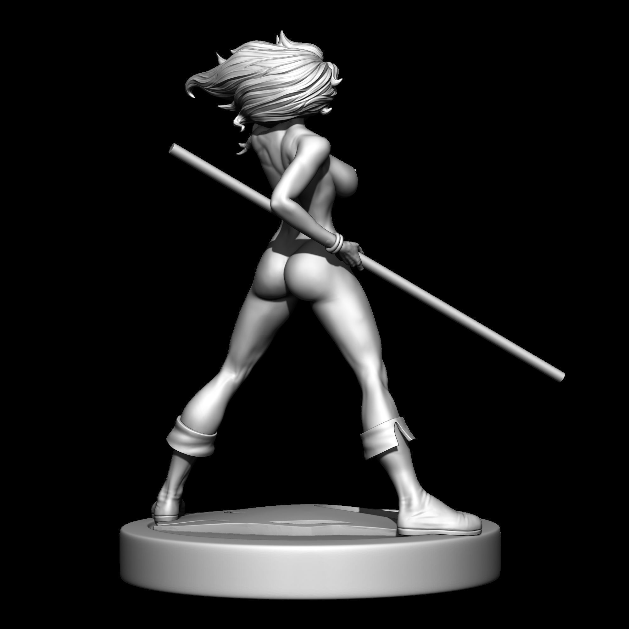 Cheetara from Thundercats STL files 3D printing collectibles 3D print model_14