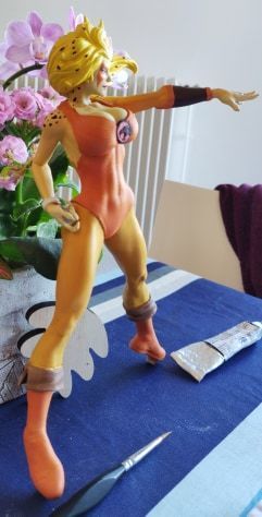 Cheetara from Thundercats STL files 3D printing collectibles 3D print model_6