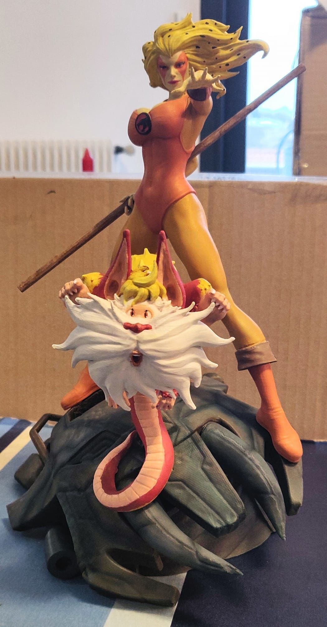 Cheetara from Thundercats STL files 3D printing collectibles 3D print model_3