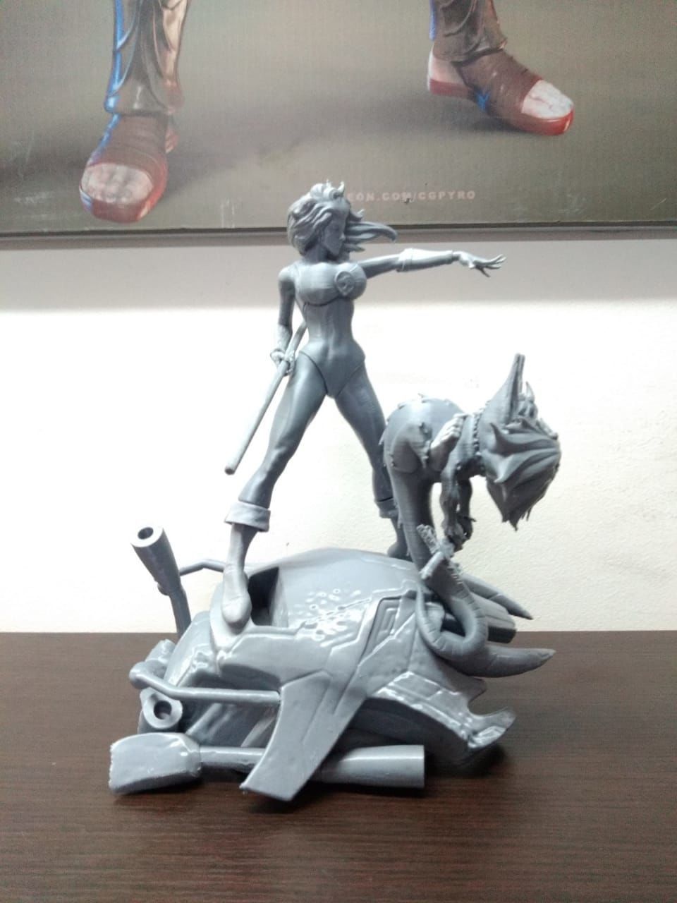 Cheetara from Thundercats STL files 3D printing collectibles 3D print model_18