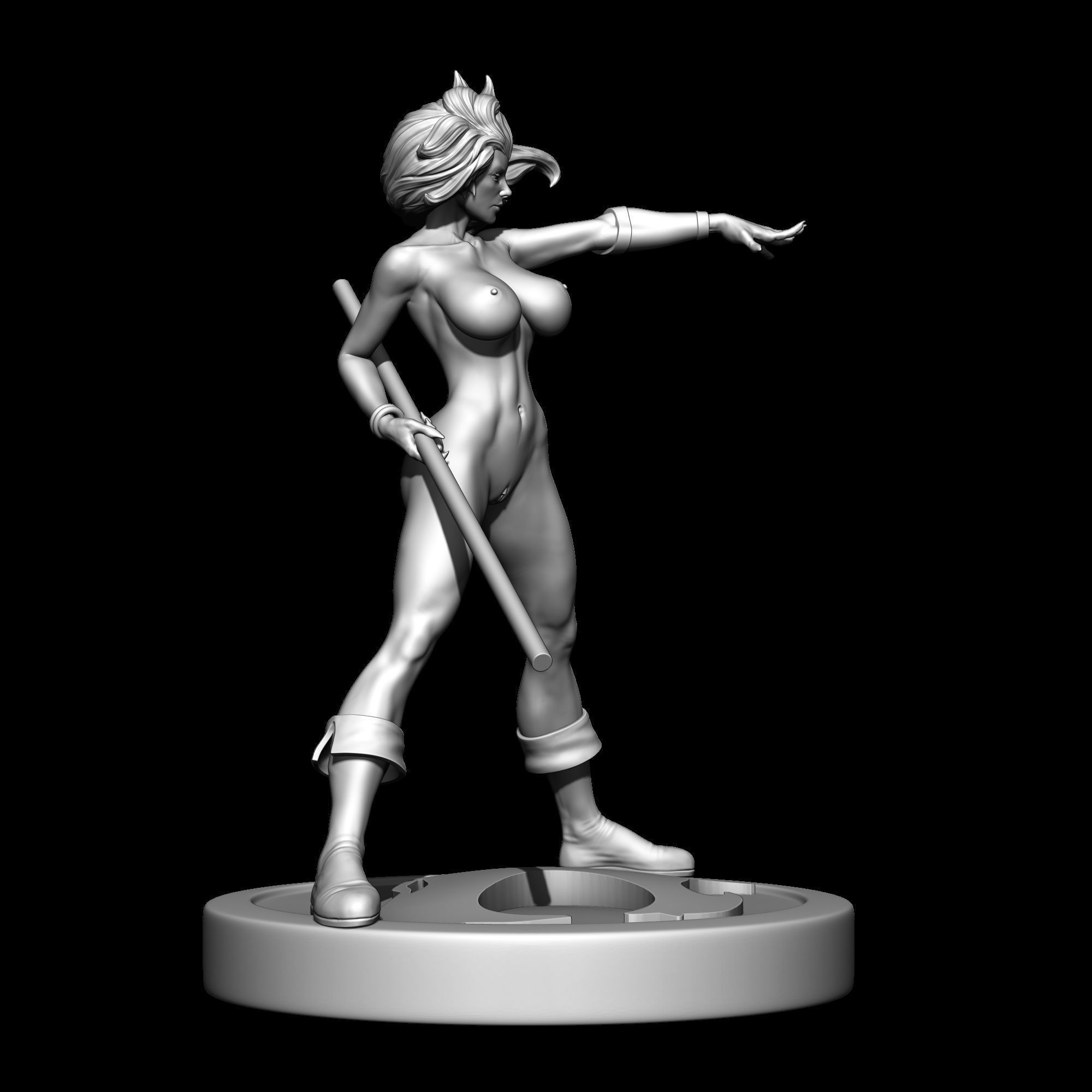 Cheetara from Thundercats STL files 3D printing collectibles 3D print model_13