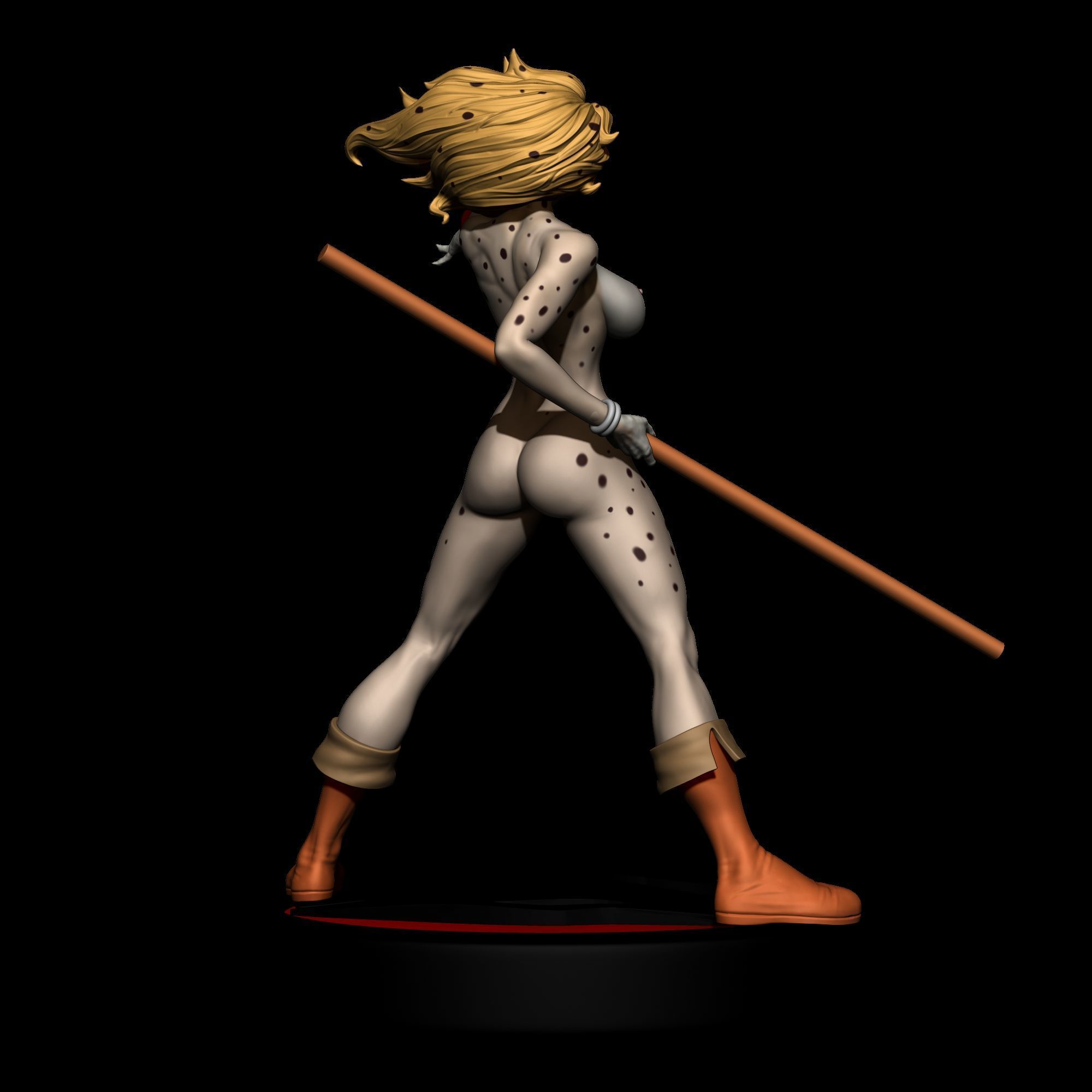 Cheetara from Thundercats STL files 3D printing collectibles 3D print model_24
