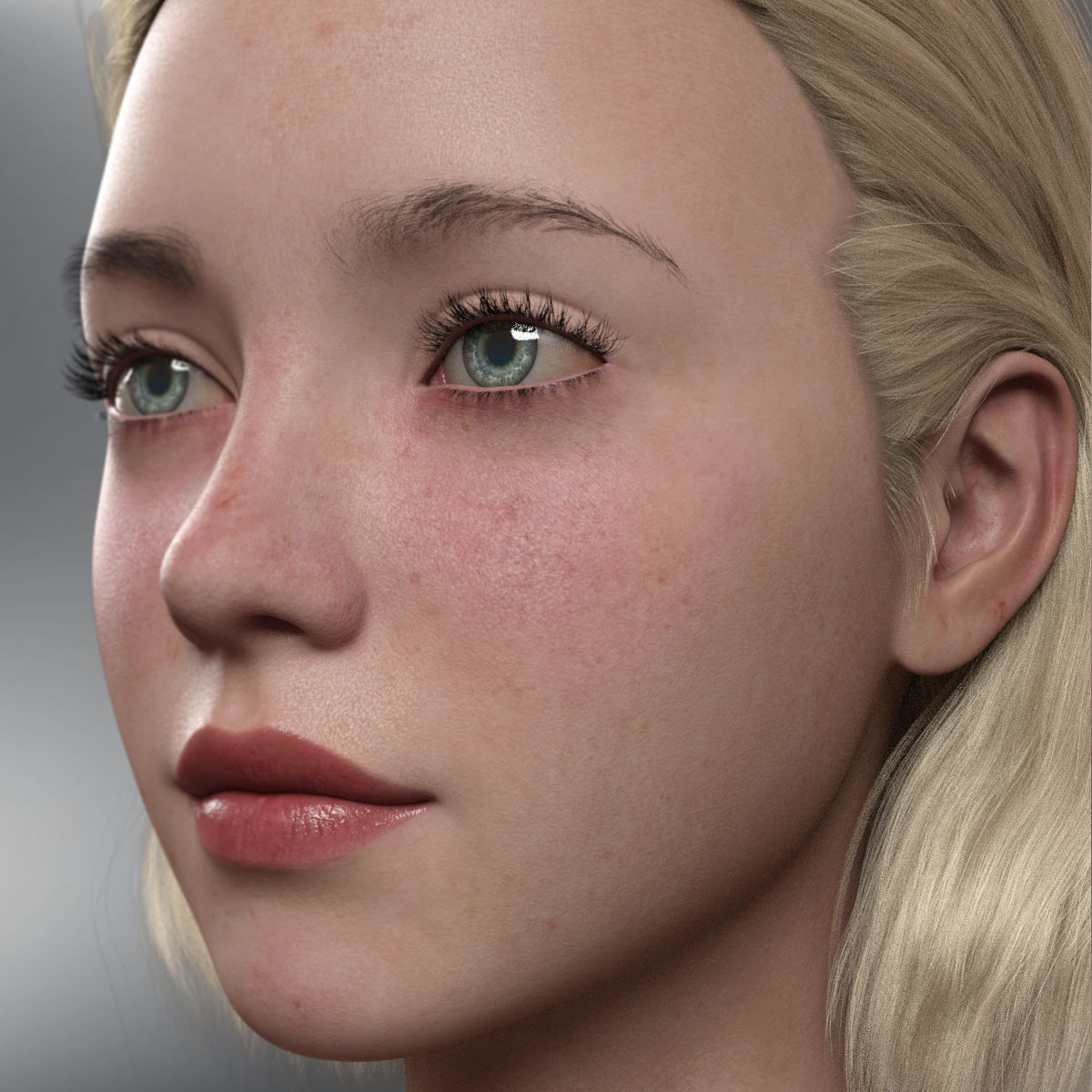 Vivien V4 High Quality Textures for G8 Female 3D model_5
