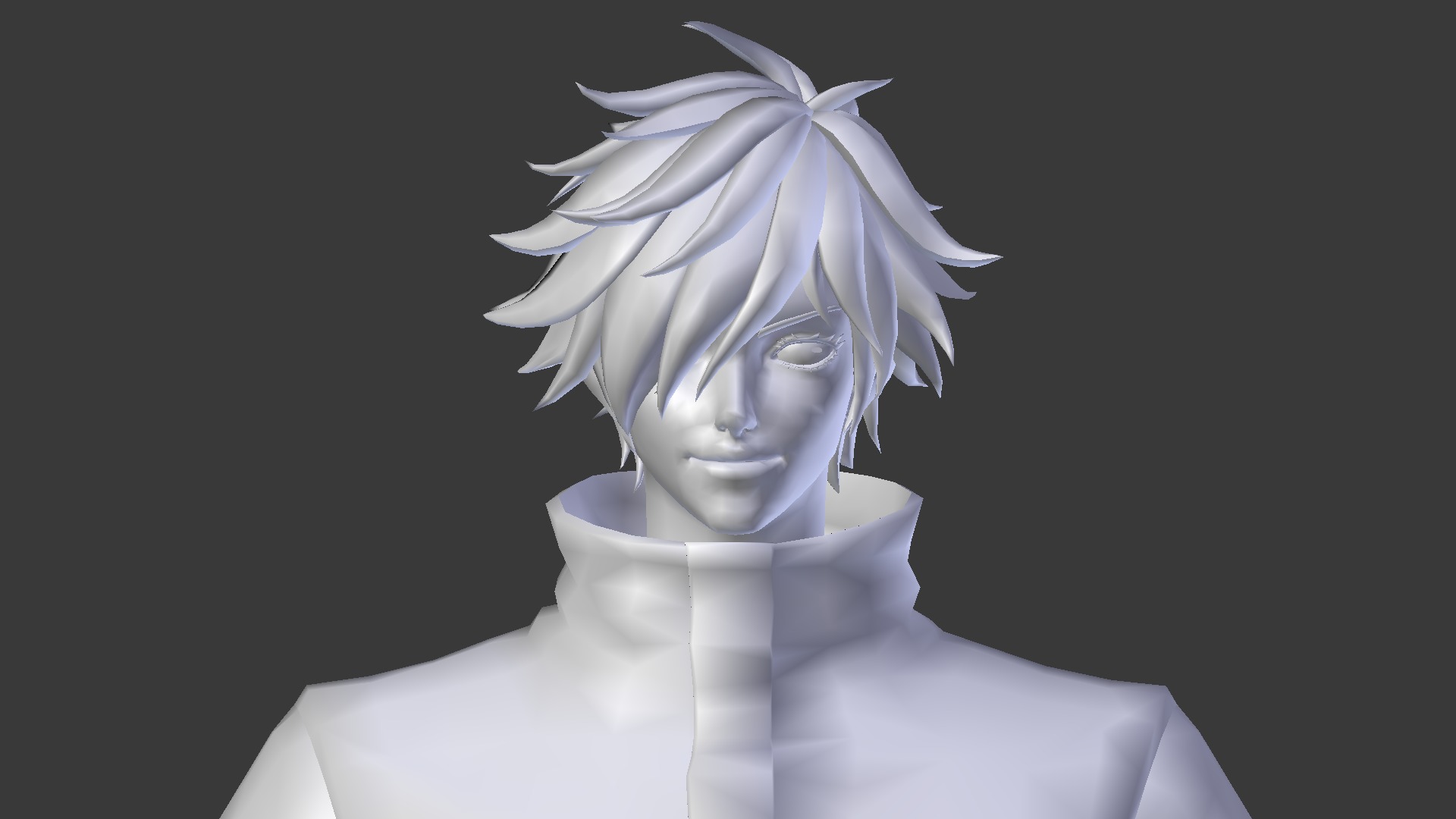 Gojo Characthers -JUJUTSU KAISEN Low-poly 3D model_19
