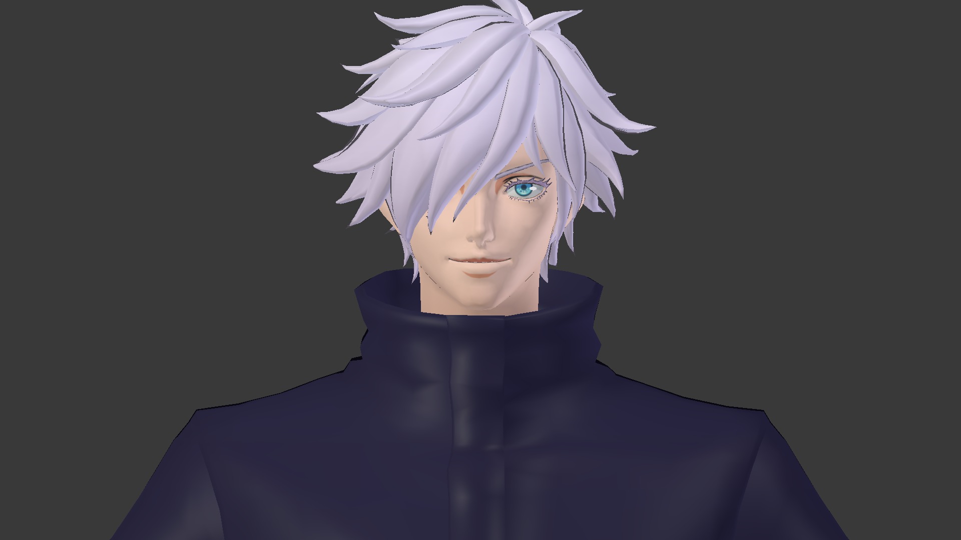 Gojo Characthers -JUJUTSU KAISEN Low-poly 3D model_9