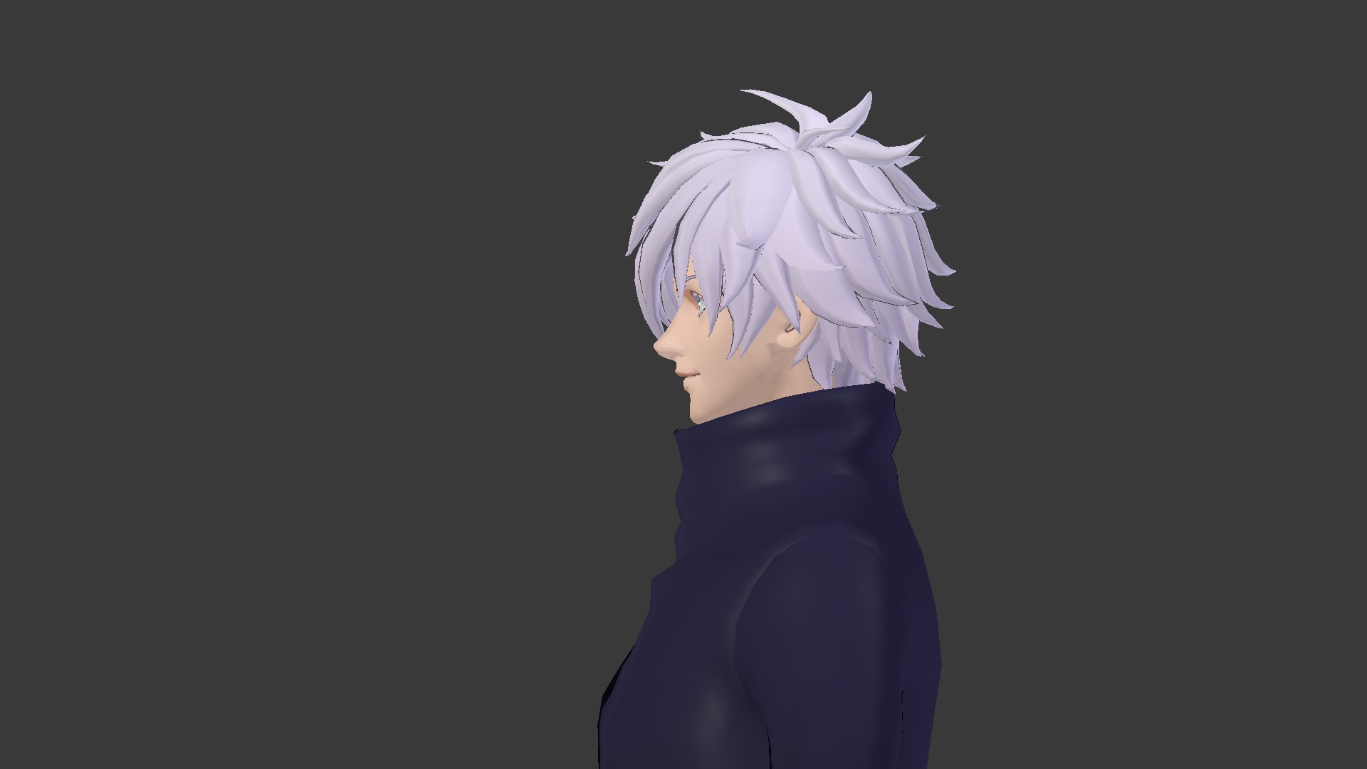 Gojo Characthers -JUJUTSU KAISEN Low-poly 3D model_13
