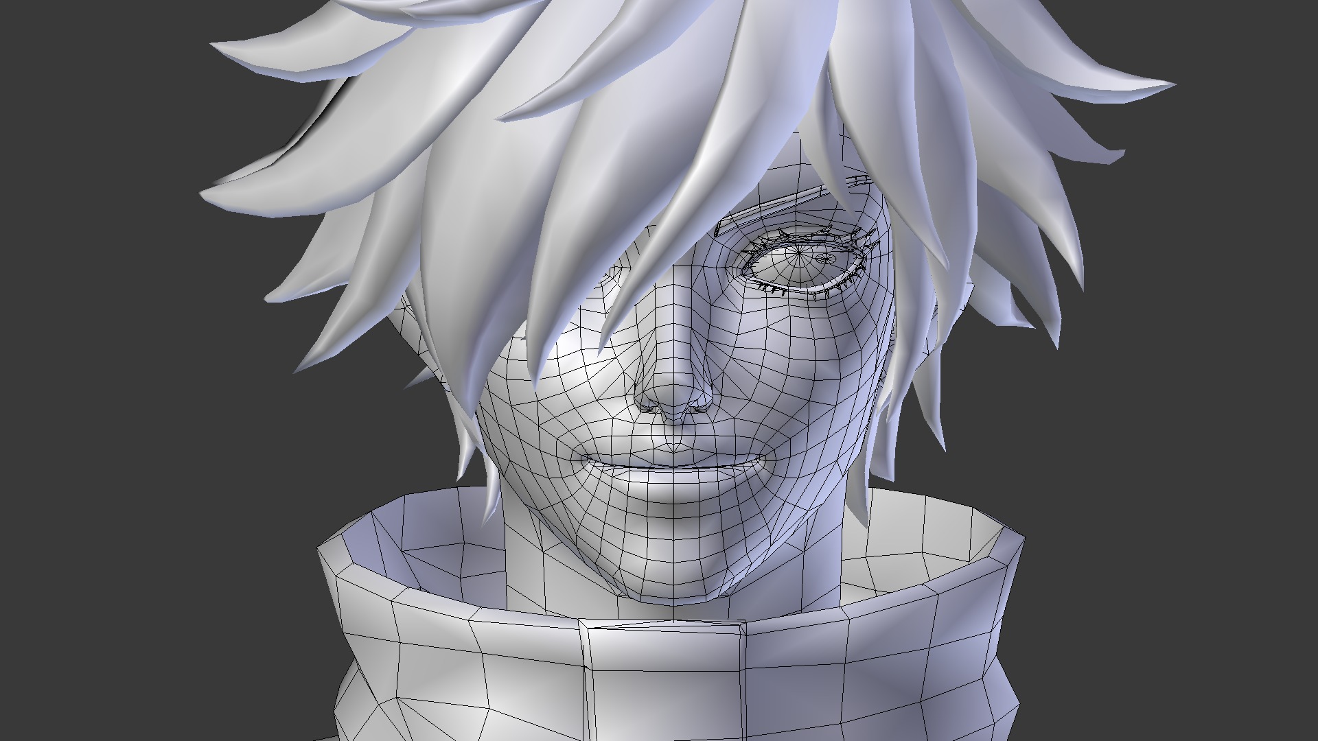 Gojo Characthers -JUJUTSU KAISEN Low-poly 3D model_17